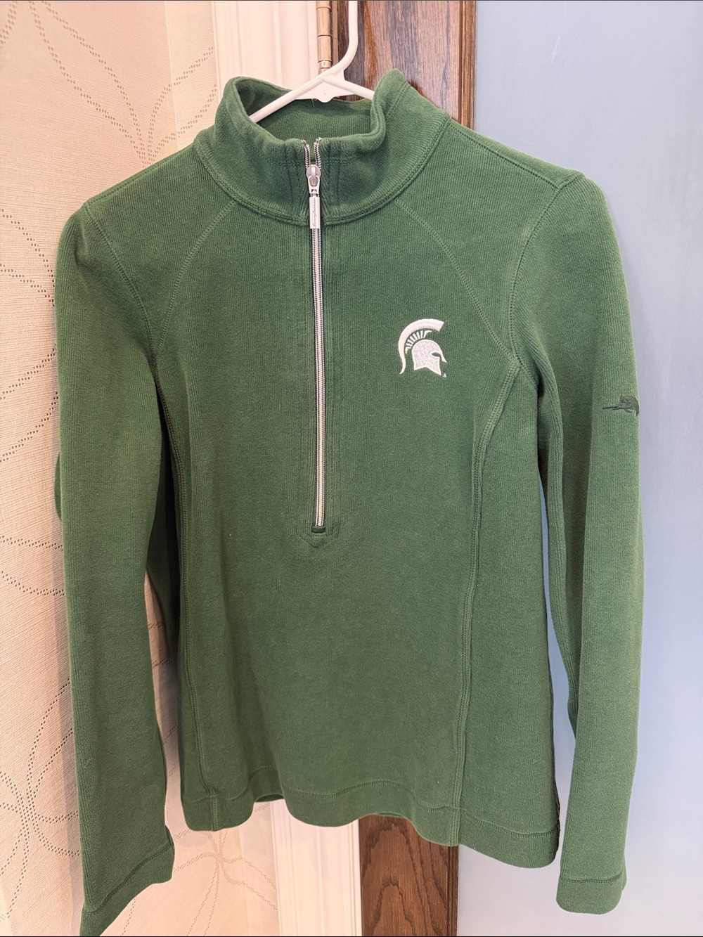 Tommy Bahama Michigan State University Half-Zip Fleece Pullover